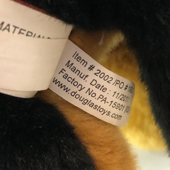 Douglas Dachshund  Weiner Dog Realistic Toy Plush Stuffed Animal 2011 - Picture 5 of 5